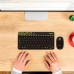 Офисный набор Logitech MK240 Nano 920-008198 (черный)