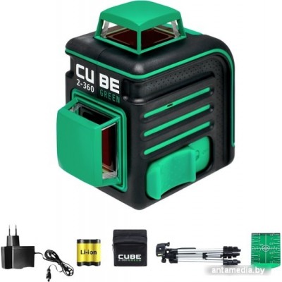 Лазерный нивелир ADA Instruments Cube 2-360 Green Professional Edition А00534