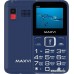 Кнопочный телефон Maxvi B200 (синий)