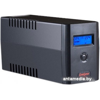 Источник бесперебойного питания ExeGate Power Smart ULB-600 LCD