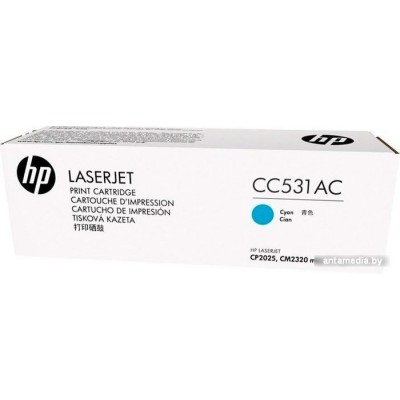 Картридж HP CC531AC