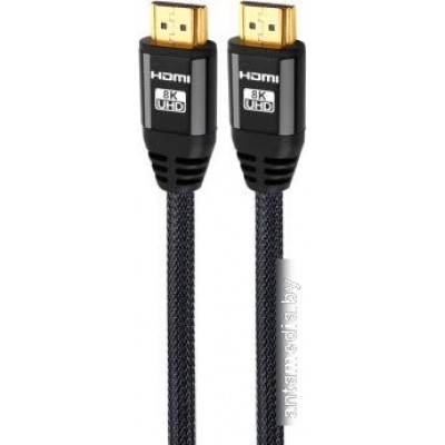 Кабель KS-IS KS-486-1 HDMI - HDMI (1 м, черный)