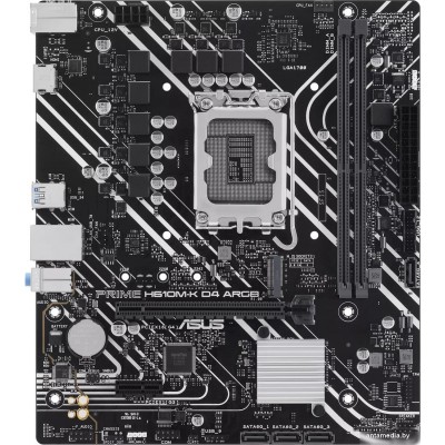 Материнская плата ASUS Prime H610M-K D4 ARGB