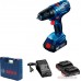 Дрель-шуруповерт Bosch GSR 180-LI Professional 06019F8123 (с 2-мя АКБ, кейс)