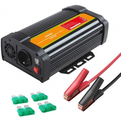 Автомобильный инвертор Digma AI1000-12W