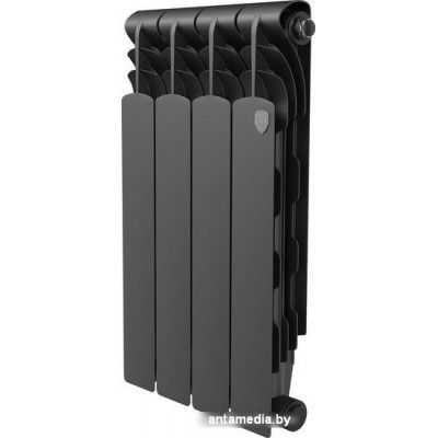 Биметаллический радиатор Royal Thermo Revolution Bimetall 500 2.0/Noir Sable (4 секции)