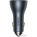 Автомобильное зарядное Baseus Golden Contactor Pro GaN Fast Charging Car Charger U+2C 65W C00035202841-00 (серый)