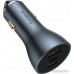 Автомобильное зарядное Baseus Golden Contactor Pro GaN Fast Charging Car Charger U+2C 65W C00035202841-00 (серый)