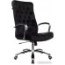 Офисное кресло Бюрократ T-9928SL Fabric (черный Italia Black/крестовина металл хром)
