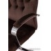 Офисное кресло Бюрократ T-9928SL Fabric (коричневый Italia 6/крестовина металл хром)
