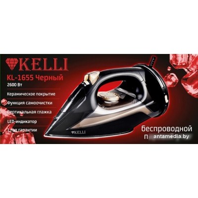 Утюг KELLI KL-1655 (черный)