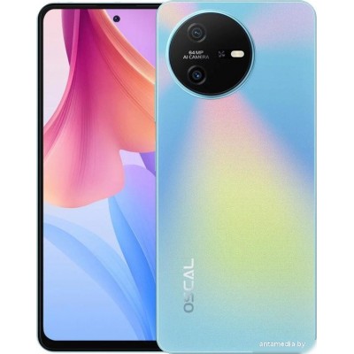 Телефон Oscal Tiger 12 8GB/128GB (голубой)