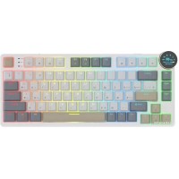 Клавиатура Royal Kludge N80 Pearly Dawn (RK Red)