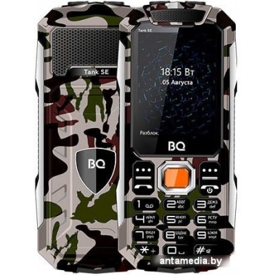 Мобильный телефон BQ-Mobile BQ-2432 Tank SE (армейский зеленый)