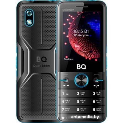 Кнопочный телефон BQ-Mobile BQ-2842 Disco Boom (бирюзовый)