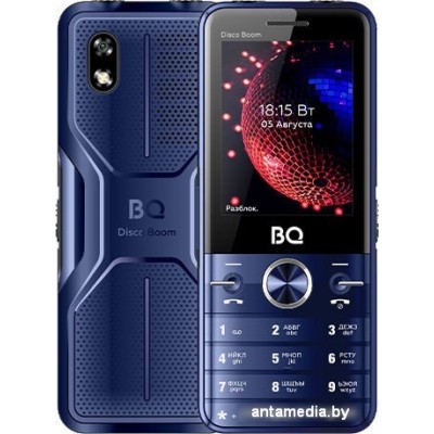 Кнопочный телефон BQ-Mobile BQ-2842 Disco Boom (синий)