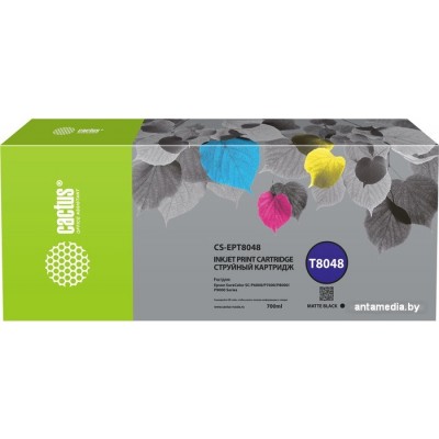 Картридж CACTUS CS-EPT8048 (аналог Epson C13T804800)