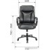 Офисное кресло CHAIRMAN CH400 (экокожа черный)