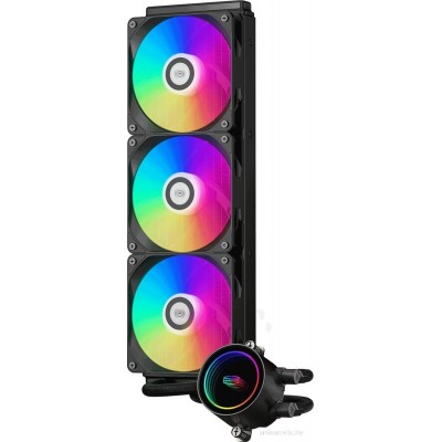 Система жидкостного охлаждения для процессора PCCooler DA360 ARGB (черный)