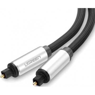 Кабель Ugreen AV108 10540 Toslink (2 м, черный) Кабель Ugreen AV108 10540 Toslink (2 м, черный)