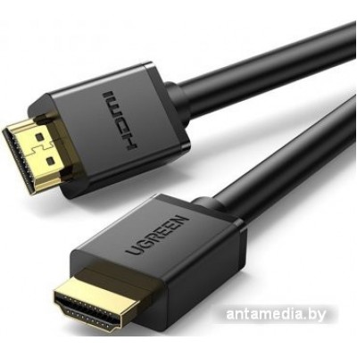 Кабель Ugreen HD104-60820 HDMI - HDMI (1.5 м, черный) Кабель Ugreen HD104-60820 HDMI - HDMI (1.5 м, черный)