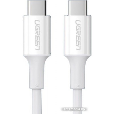 Кабель Ugreen US300 60551 USB Type-C - USB Type-C (1 м, белый)