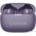 Наушники Canyon OnGo 10 ANC TWS-10 (фиолетовый)