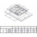 Варочная панель Weissgauff HGG 641 WGV Nano Glass