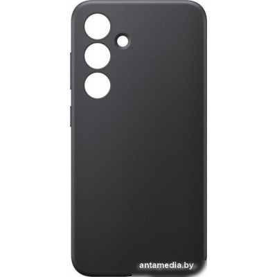 Чехол для телефона Samsung Vegan Leather Case S24+ (черный)