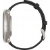 Умные часы Amazfit Active 2 Premium (серебристый, с черным кожаным ремешком)