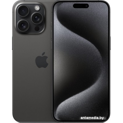 Смартфон Apple iPhone 15 Pro Max Dual SIM 512GB (черный титан)