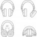 Наушники Audio-Technica ATH-M50x (белый)
