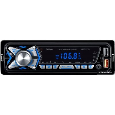 USB-магнитола Digma MCP-227B