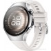 Умные часы Huawei Watch 5 42 мм (серебристый, с белым силиконовым ремешком, международная версия)