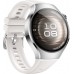 Умные часы Huawei Watch 5 42 мм (серебристый, с белым силиконовым ремешком, международная версия)