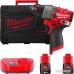 Ударная дрель-шуруповерт Milwaukee M12 FUEL M12FPD2-202X 4933479868 (с 2-мя АКБ 2 Ач, кейс)