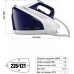 Утюг Polaris PSS 8080K (белый/синий)