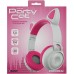 Наушники QUMO Party Cat 32305 (белый/розовый)