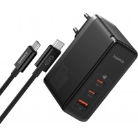 Сетевое зарядное Baseus GaN5 Pro Digital Fast Charger 2C+U 160W P10110825113-00
