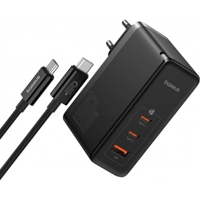 Сетевое зарядное Baseus GaN5 Pro Digital Fast Charger 2C+U 160W P10110825113-00