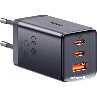 Сетевое зарядное Baseus GaN5 Ultra Fast Charger 2C + U 65W EU P10110812827-Z1 (черный)
