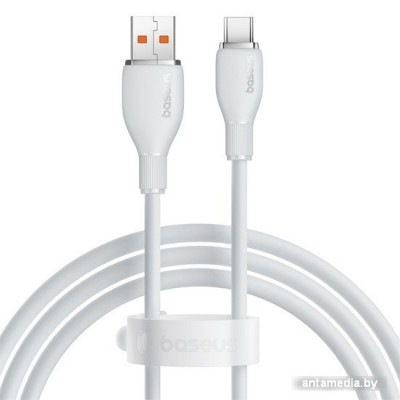 Кабель Baseus Pudding Series USB Type-A - USB Type-C (1.2 м, белый)