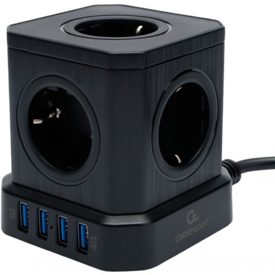 Сетевой фильтр Cablexpert TWR-5-U4-B-2