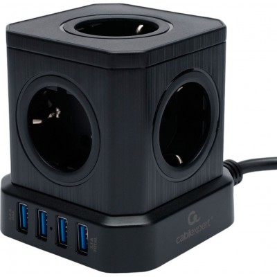 Сетевой фильтр Cablexpert TWR-5-U4-B-3