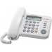 Проводной телефон Panasonic KX-TS2358RUW (белый)