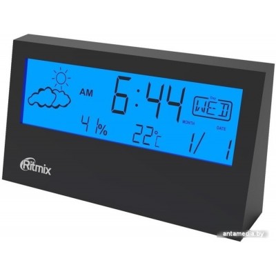 Метеостанция Ritmix CAT-044 (черный)