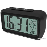 Радиочасы Ritmix CAT-100 (черный)