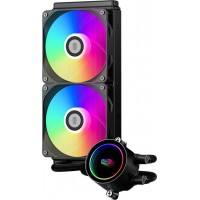 Система жидкостного охлаждения для процессора PCCooler DA240 ARGB (черный)