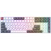 Клавиатура Royal Kludge RK100 RGB (белый/серый, RK Red)