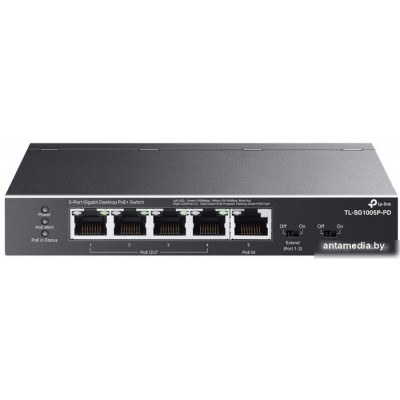 Неуправляемый коммутатор TP-Link TL-SG1005P-PD М1